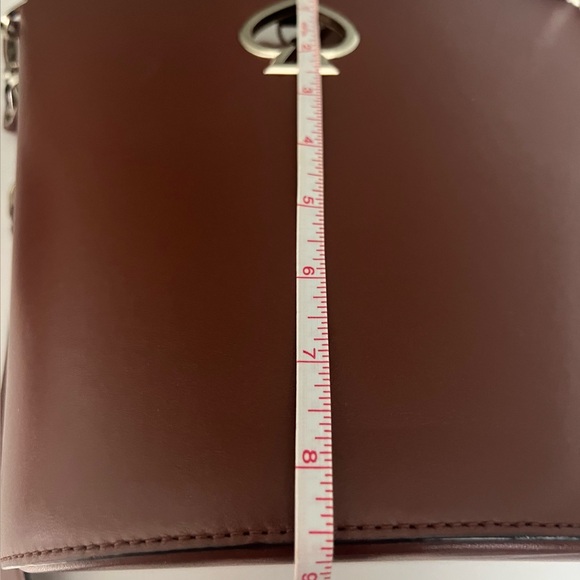 Elegant Brown and Pink Women's Bucket Bag - Picture 8 of 9